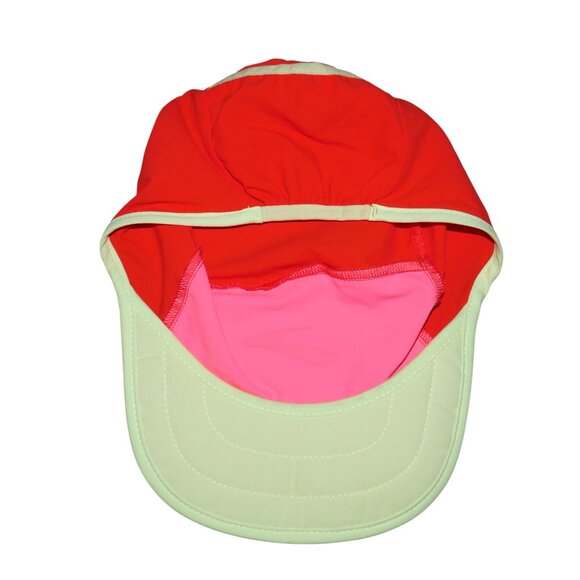 NWT Brooks Running Lightweight Packable Hat Adjustable Cap Red Neon Pink - Picture 5 of 7